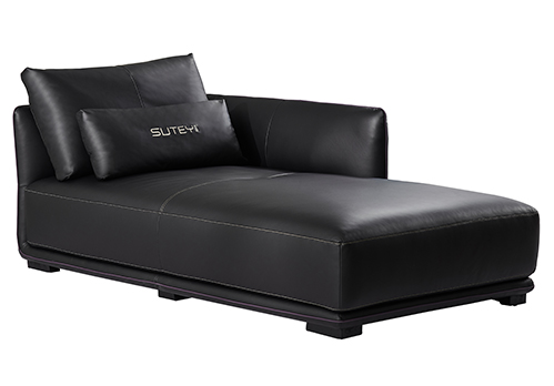 1816黑色貴妃沙發(fā)-199x105x93cm-45度角